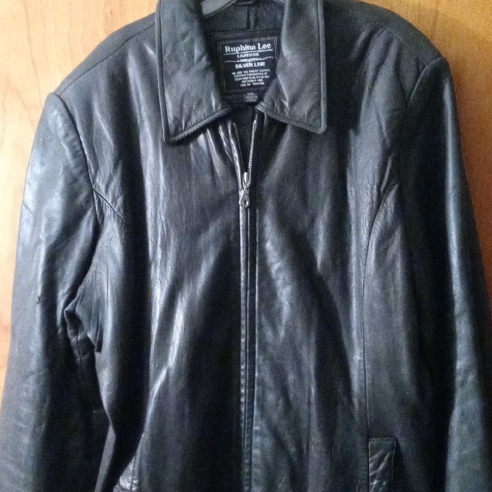 Leather jacket